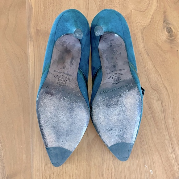 Banana Republic Suede Stiletto Heels - Picture 7 of 8